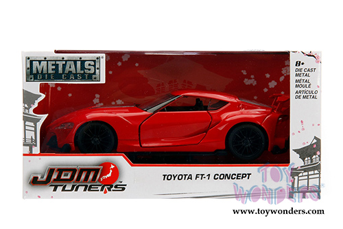 Jada Toys - Metals Die Cast | Toyota FT-1 Concept Hard Top (1/32, diecast model car, Asstd.) 98415WA1
